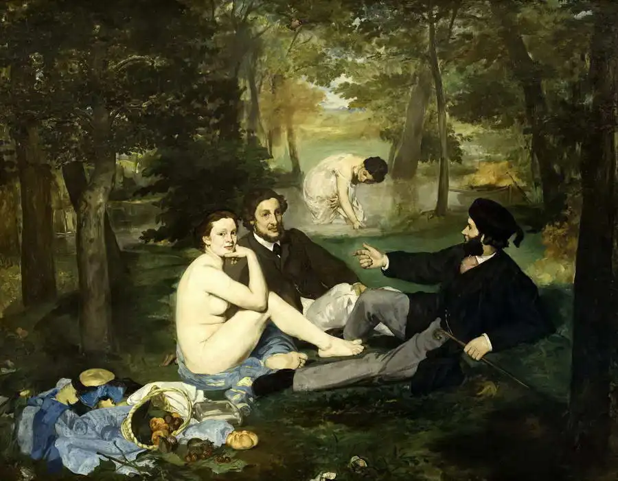 Manet, Edouard: Picnic on the grass