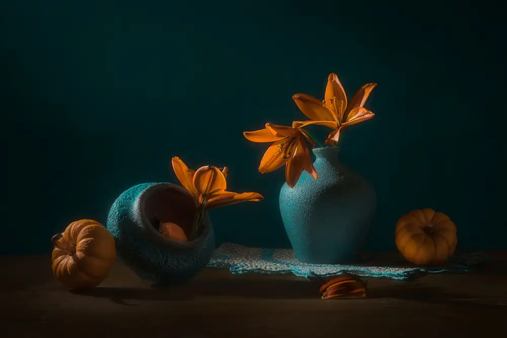 Jacobs, Lydia: Orange Lily a Squash
