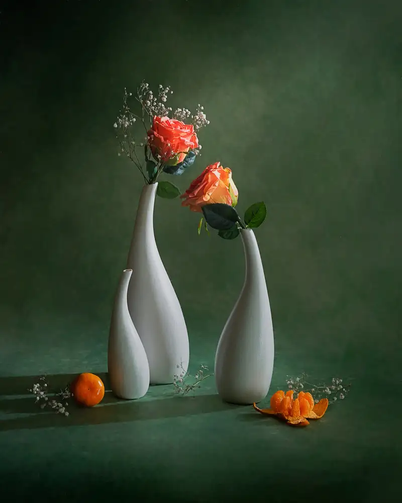 Wei, and Siyu: Rose e arance