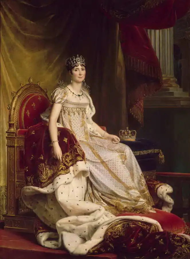 Gerard, F. P. Simon: Josephine in coronation robes