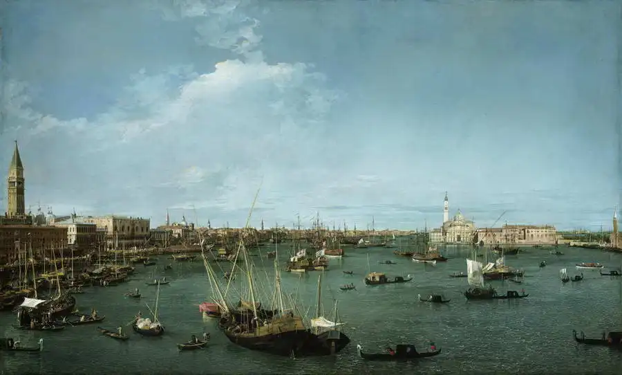 Canaletto, Giovanni: Benátky, San Marco
