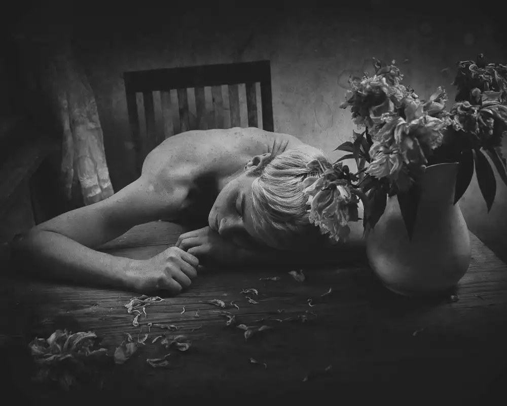 Black Sleeping Girls Naked - Christian Kurz: sleeping girl | Nude | Photographs | Fine art prints,  reproductions, print on demand, framing