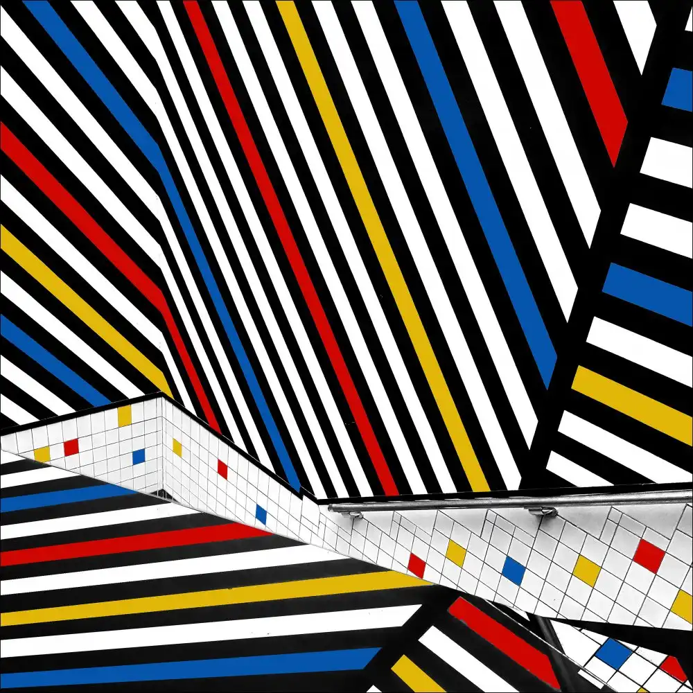 Limberg, Huib: Sala colorata Mondriaan