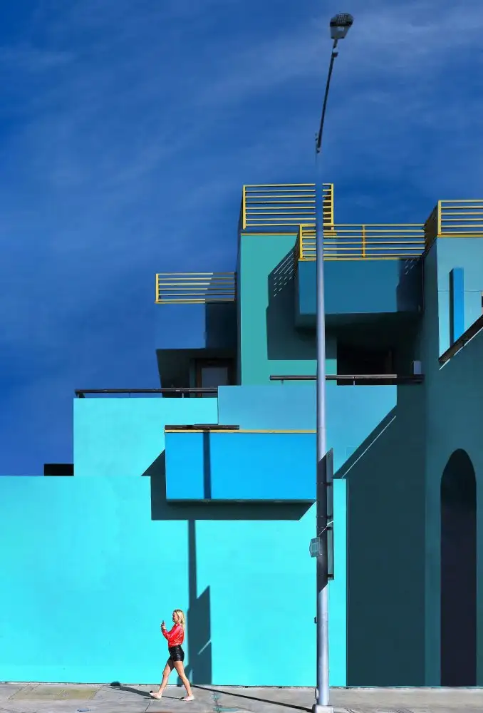 Orbach, Arnon: Blau auf Blau - Downtown Los Angeles
