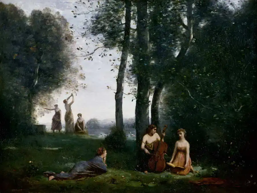 Corot, J. B. Camille: Le Concert champêtre