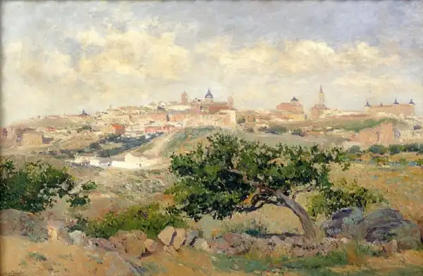 Beruete y Moret, Aureliano de: Pohled na Toledo