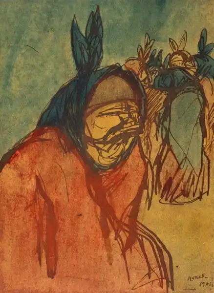 Nonell, Isidre: Groupe de crétins à Boí
