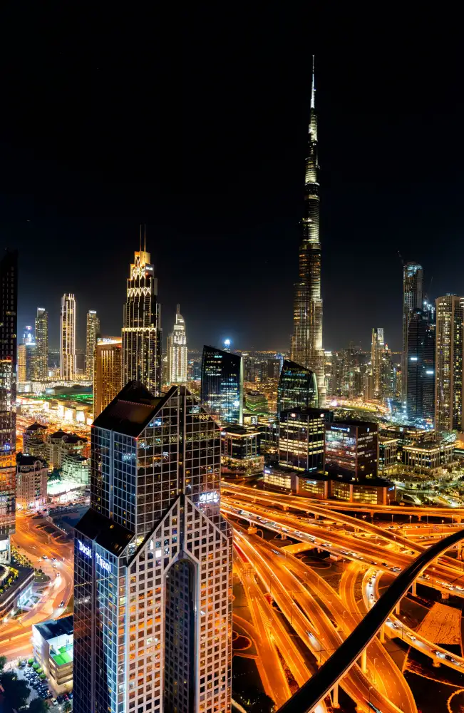 Arifuzzaman, Md.: La vita notturna di Dubai.
