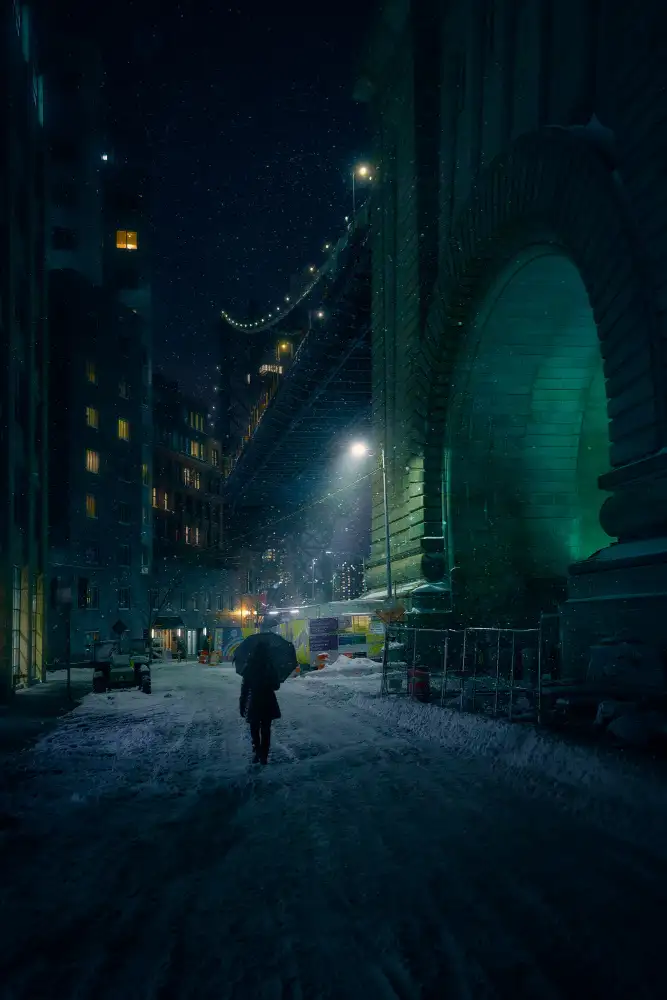 la, De Javier: Sotto il ponte