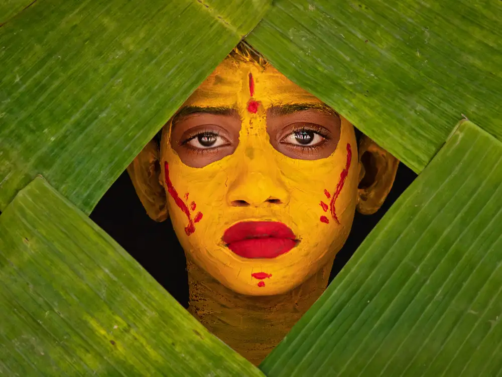 Banerjee, Nilendu: Malovaný obličej