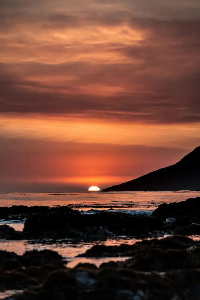 Mossholder, Tim: Orangefarbener Sonnenuntergang