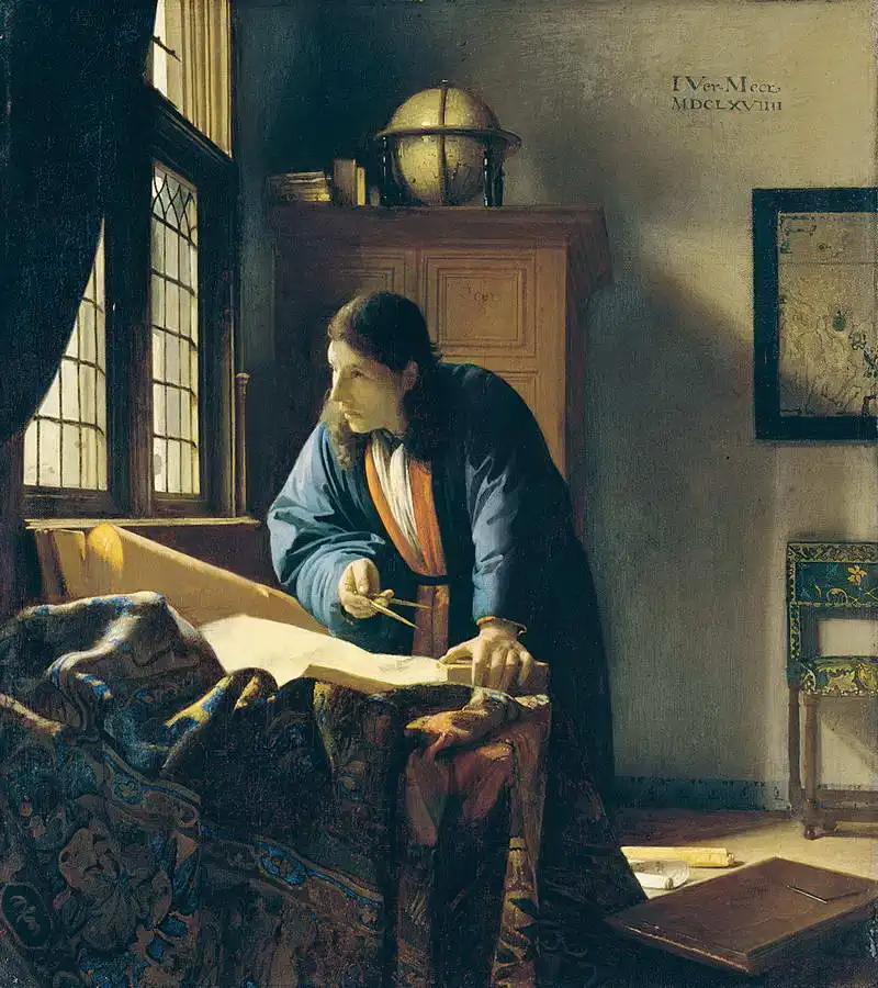 Vermeer, Jan: Zeměpisec