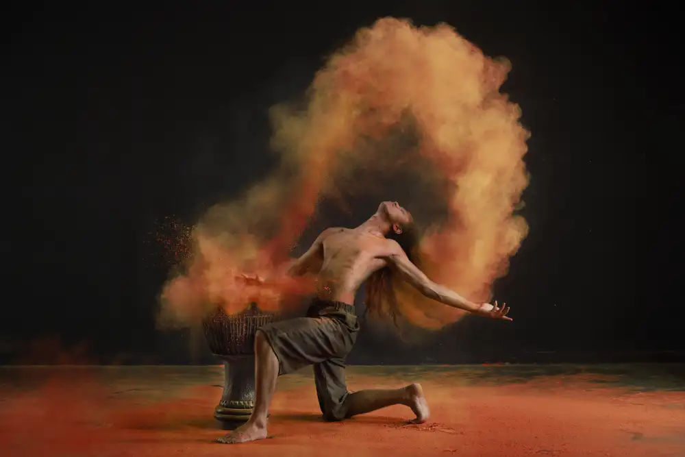 Herliyanto, Gatot: Danse de la poudre