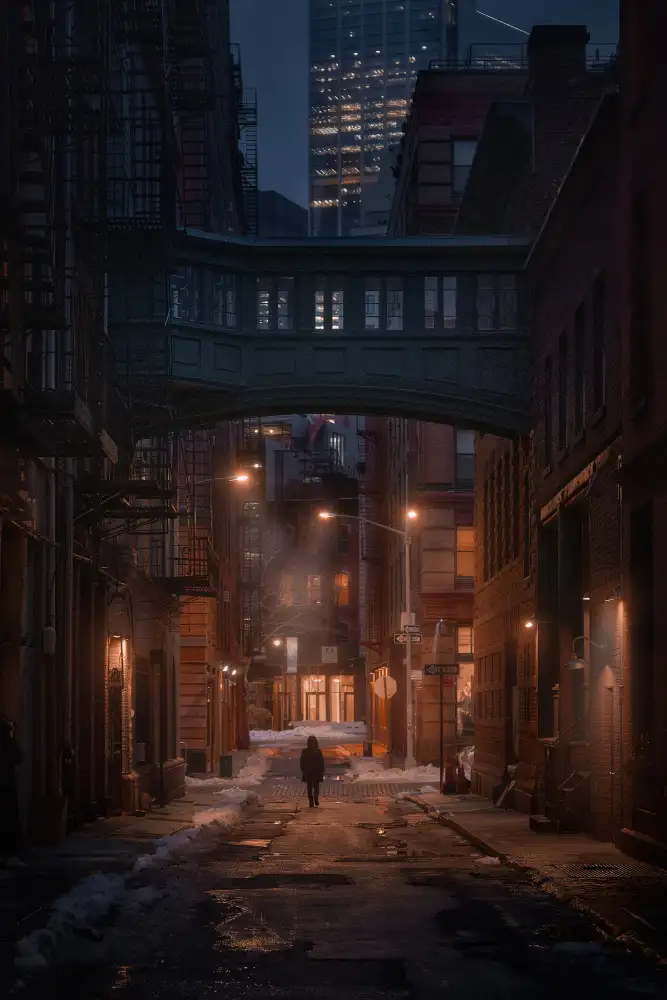 la, De Javier: Unter der Skybridge