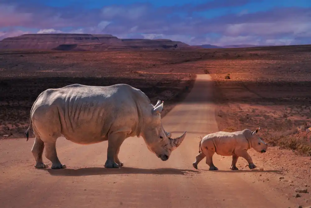 Egger, Marcel: RhinosCrossing