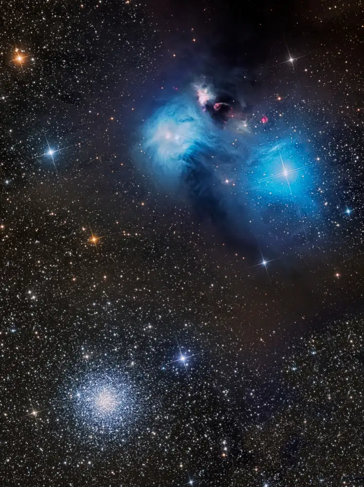Chander, Vikas: Modré oči a úsměv - NGC 6726