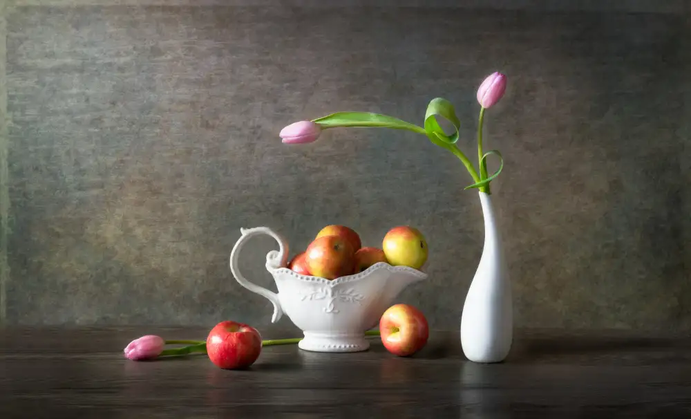 Wei, Rong: Äpfel und Tulpen