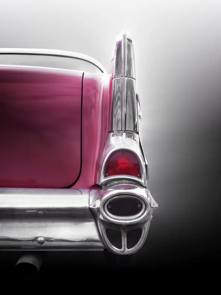 Gube, Beate: Americký klasický vůz Bel Air 1957 Tail fin
