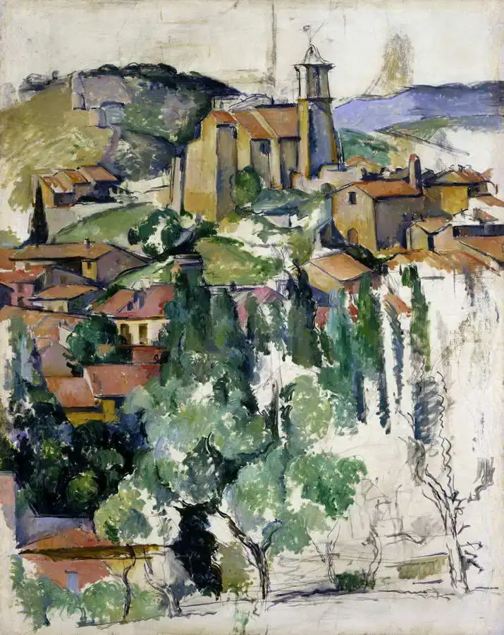Cézanne, Paul: Vesnička Gardanne