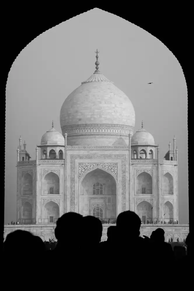 Raif, Joshua: Prima vista del Taj Mahal