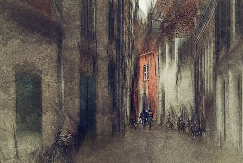 Linden, van Jan: In den Straßen von Zutphen,Niederlande