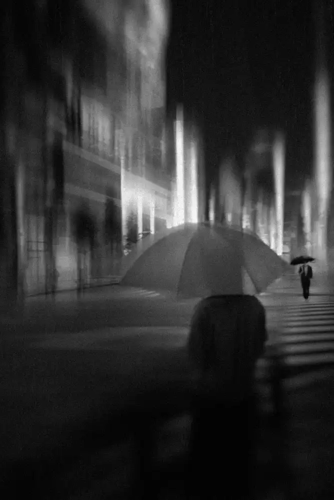 Tsuchida, Teruhiko: Strada piovosa di notte...