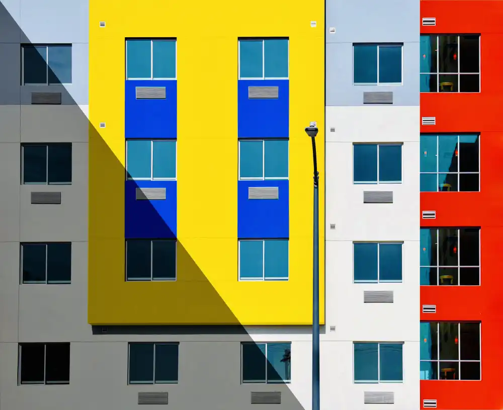 Orbach, Arnon: Fassade - Innenstadt von Los Angeles,Kalifornien