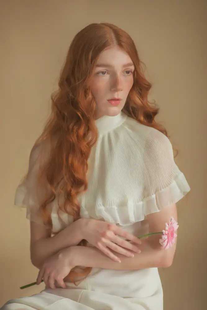 Durisova, Michaela: Dame à la fleur