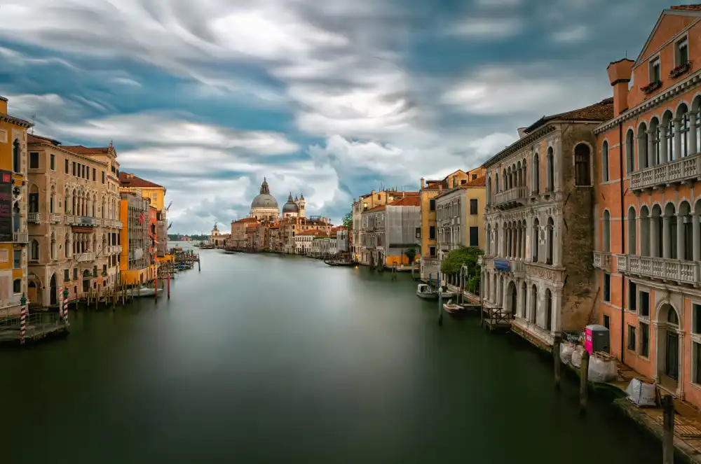Pessotto, Tommaso: Stürmisches Wetter auf dem Canal Grande
