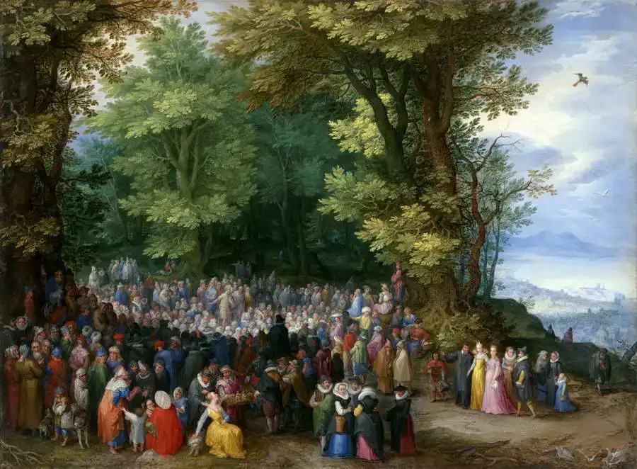 Brueghel, Jan, the elder: Sermon on the Mount