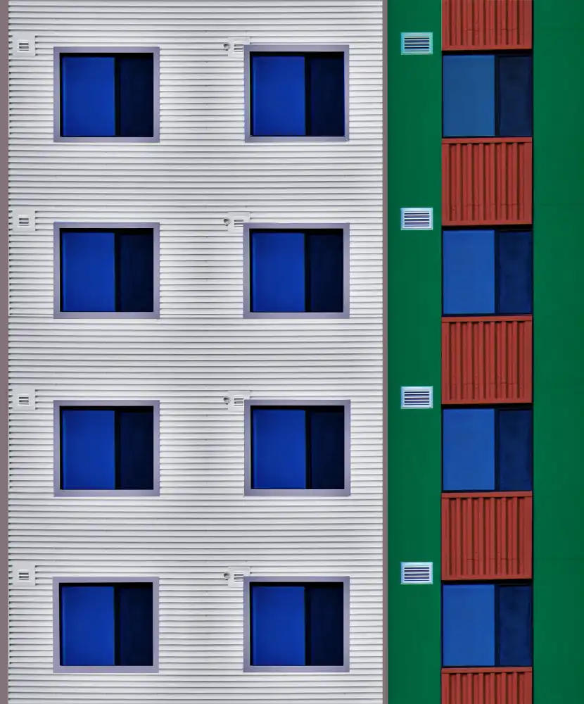 Orbach, Arnon: Fassade - Innenstadt von Los Angeles,Kalifornien