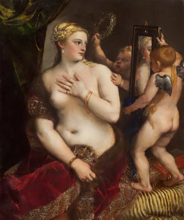 Tizian: Venuše se zrcadlem