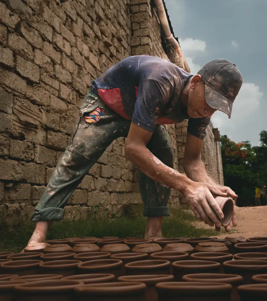 Ragab, Hesham: HOMME DE POTERIE