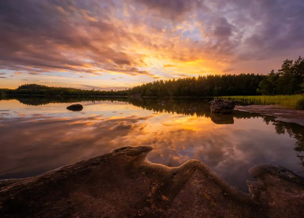 Lindsten, Christian: Lago della foresta