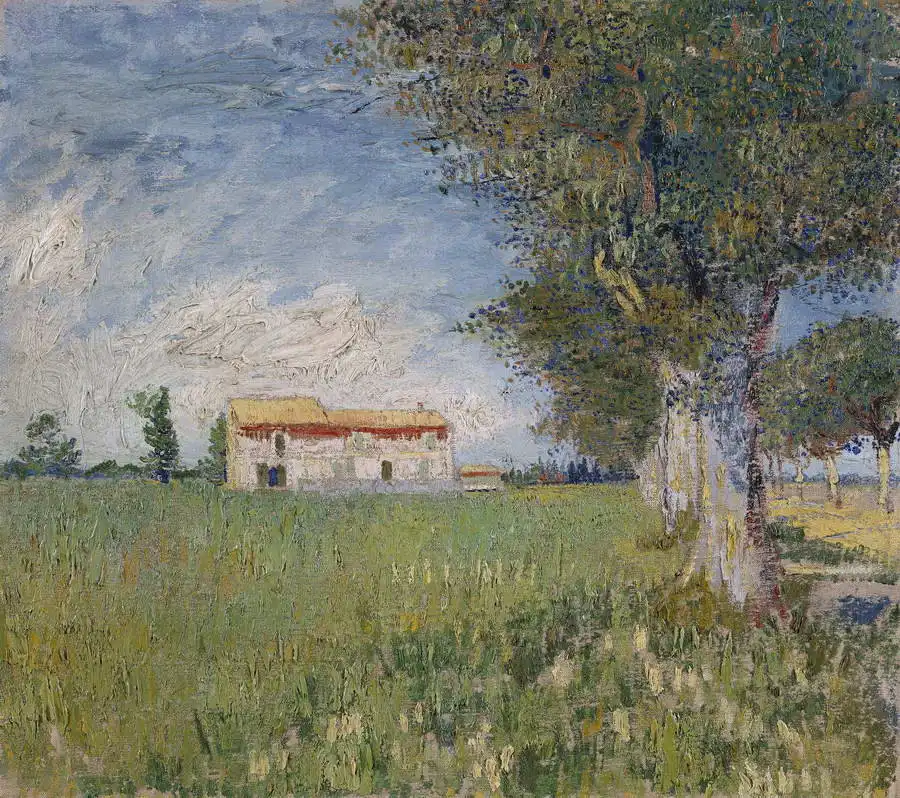 Gogh, Vincent van: Statek v polích