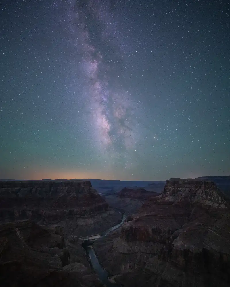 Wei, Willa: Grand Canyon a Mléčná dráha