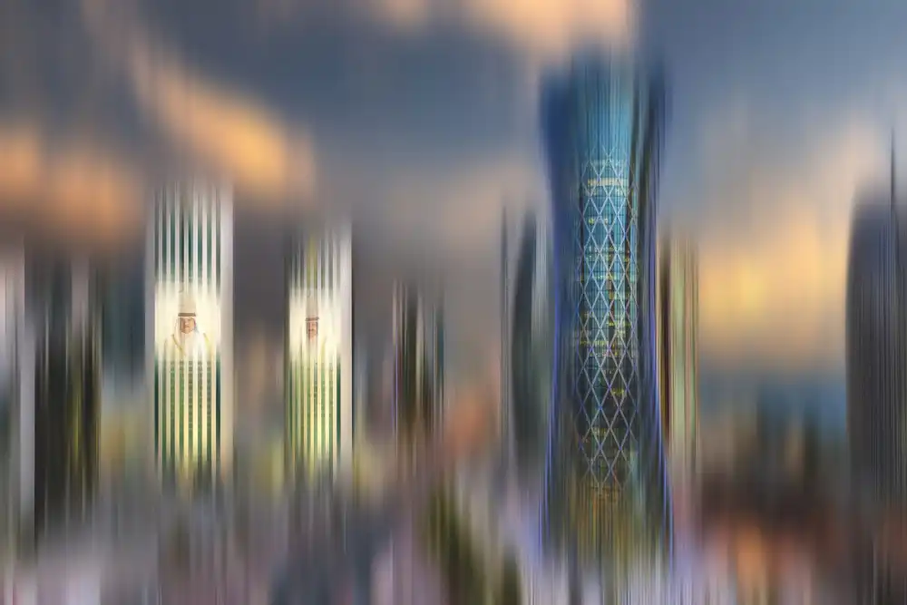 Allam, Abdelkader: Wolkenkratzer in der Stadt
