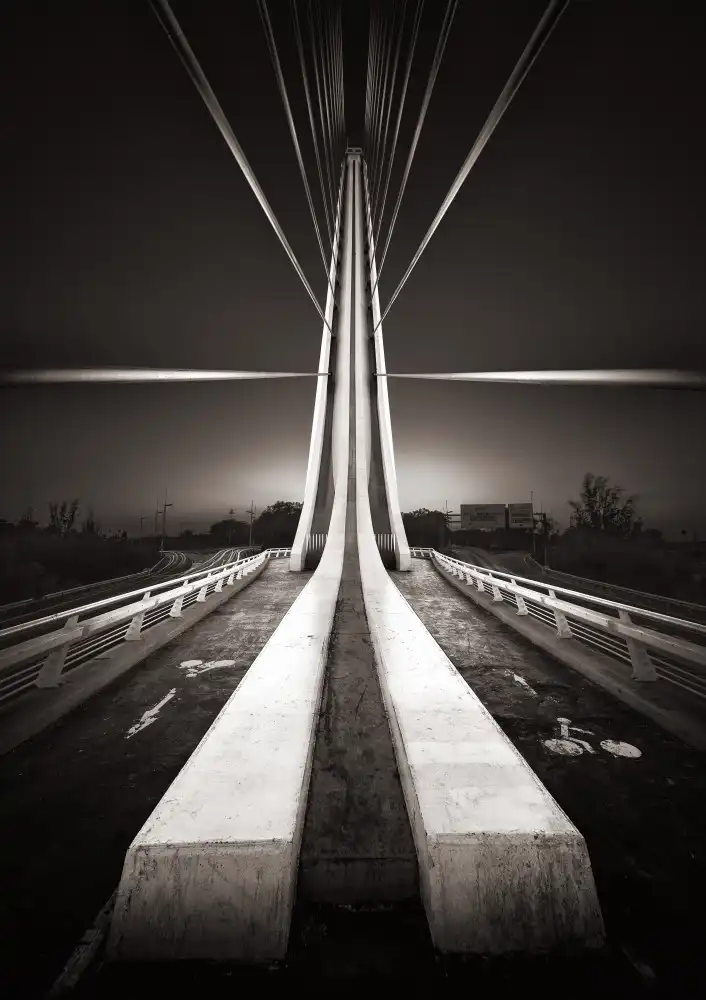 Luque, Ponce Manuel: Puente del Alamillo en Sevilla. EspañaII