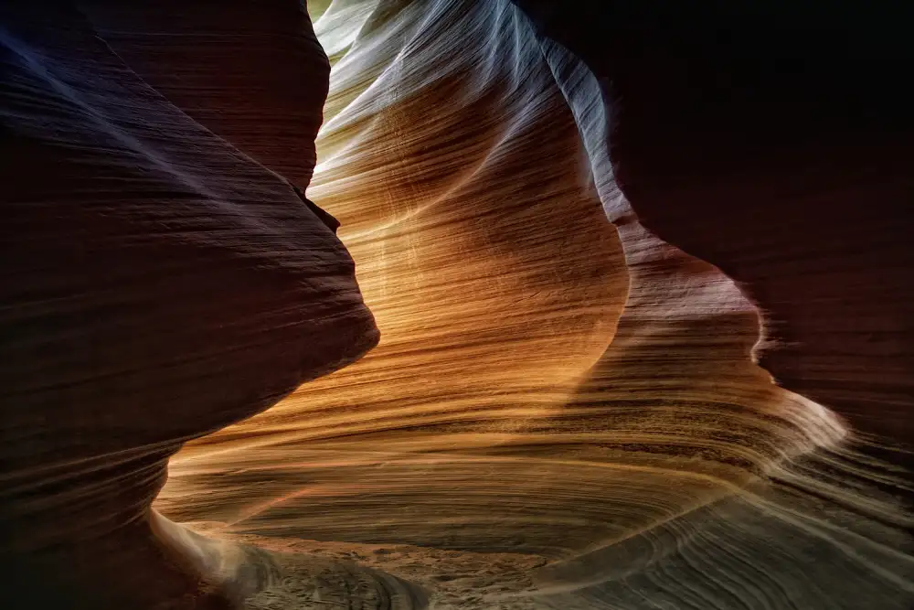 Yvette,,,, Depaepe,,,,: Antelope Canyon inferiore