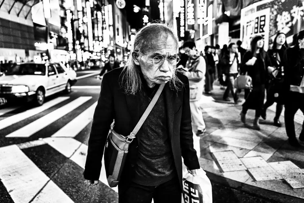 Aaldering, Harry: Shinjuku -Nachtspaziergang