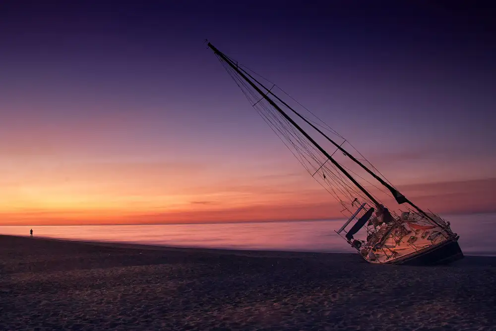 Puerto, del Javier: alba incagliata