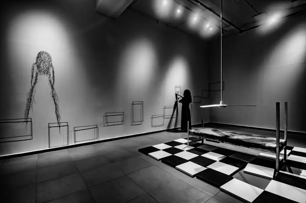 Raif, Joshua: Artista al lavoro
