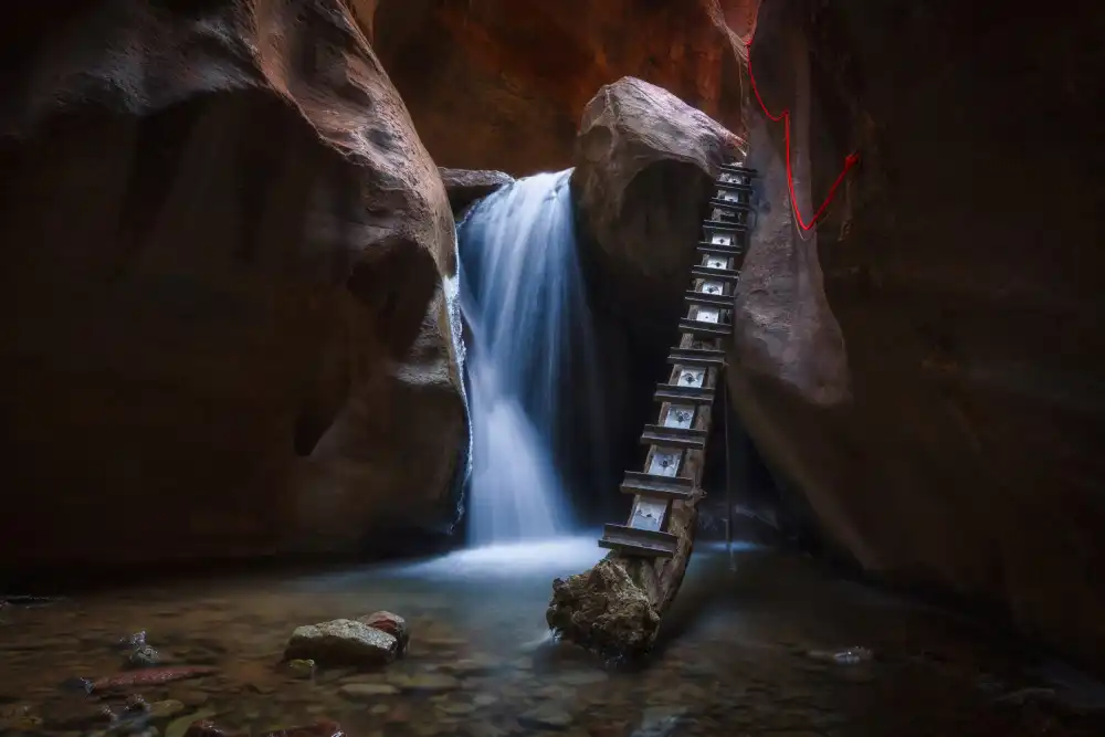 Zheng, Michael: Kanarraville-Wasserfälle