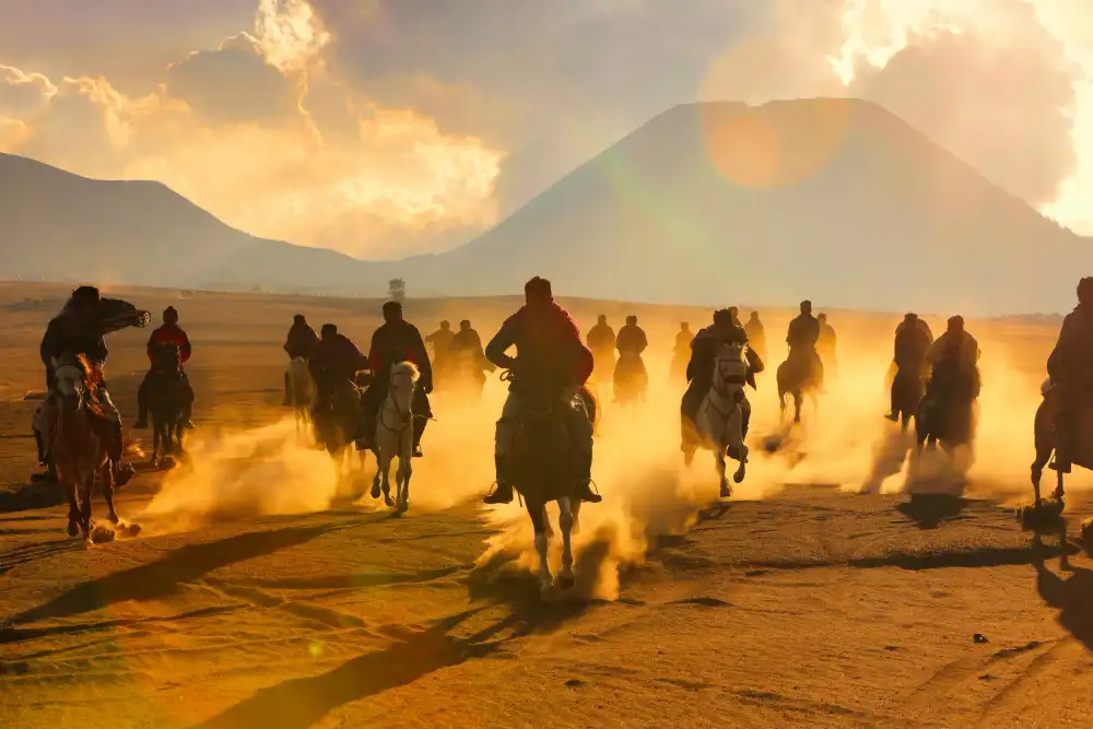 Adriana, Agus: Cavalieri a Bromo