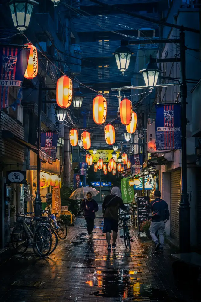sirou.minami: Strada notturna a Tokyo