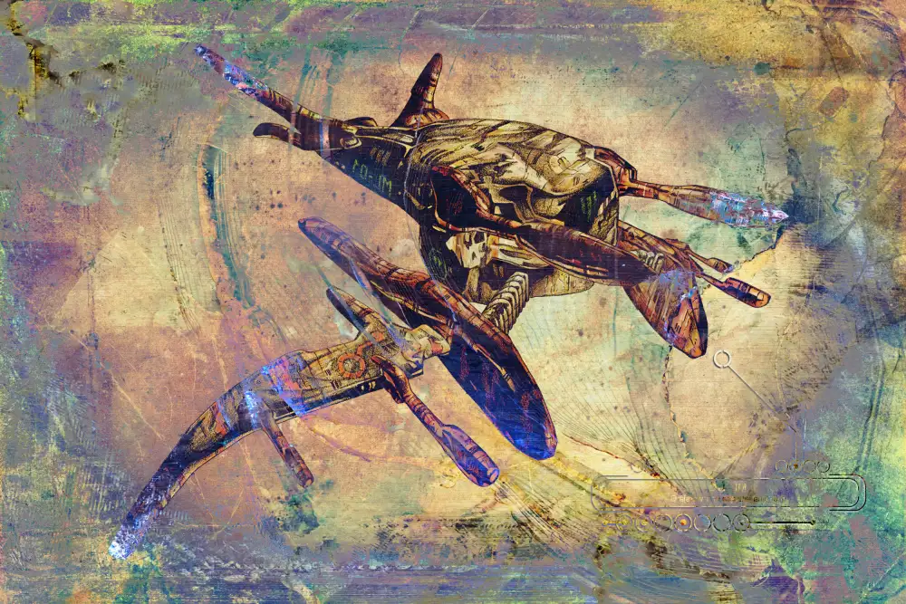 Kulik, Rafal: Arte della nave spaziale
