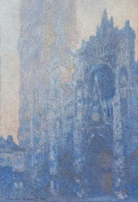 Monet, Claude: Rouen Cathedral (morning)