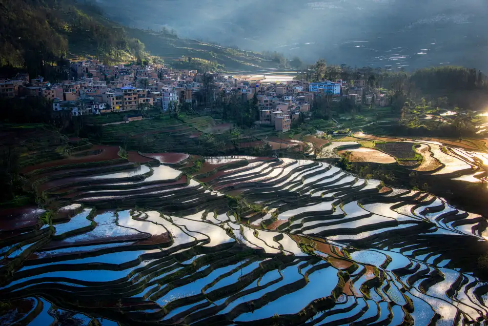 Zhang, Johnny: Villaggio Dipinto