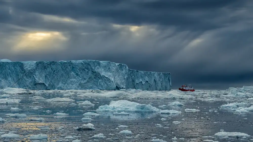 Rosenfeld, Haim: Au milieu d'une mer d'icebergs