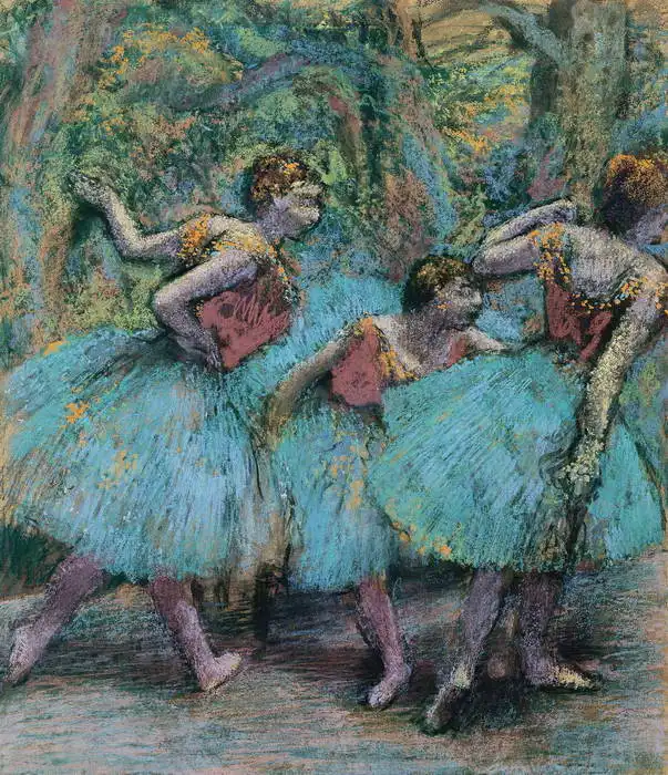 Degas, Edgar: Tři baletky